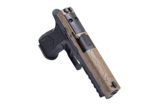 Sig Sauer P320-XTEN Endure 5" 10mm Pistol has an optics-ready slide.